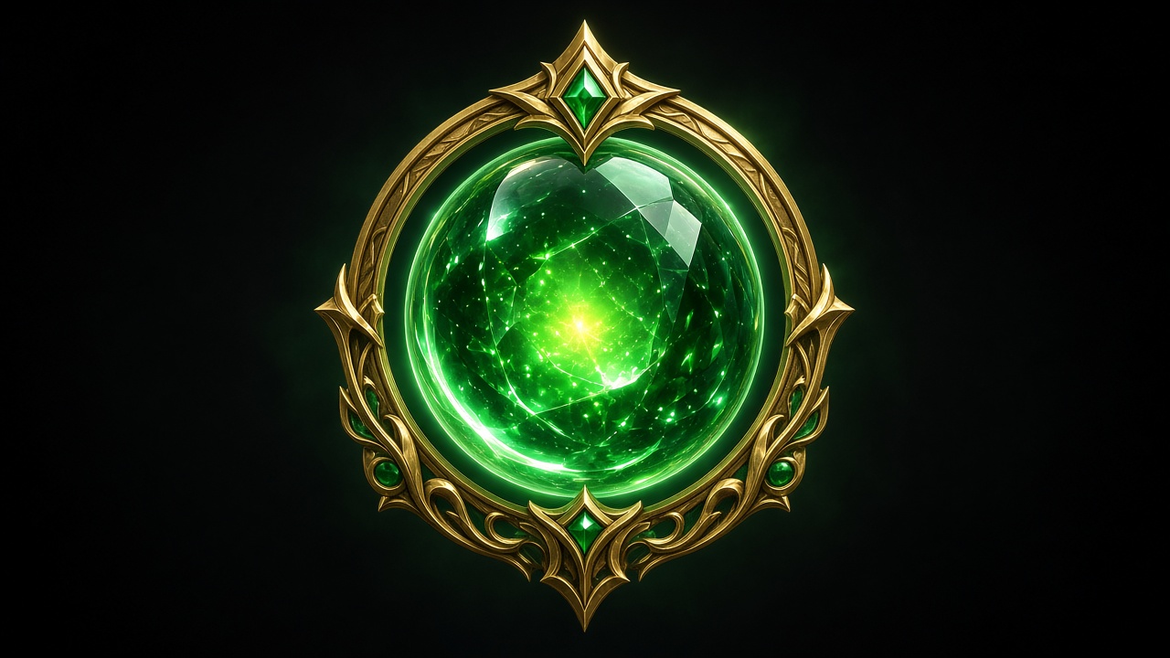 Green orb