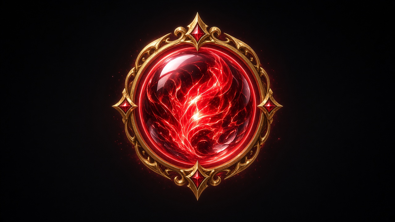 Red orb